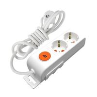 RI-TECH İKİLİ TOP.LI GRUP PRİZ(Ç.K.)(1 MT) 1